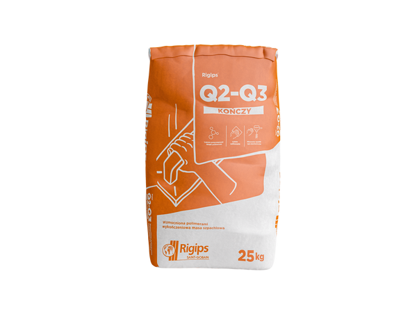 RIGIPS Masa szpachlowa Rigips Q2-Q3 Kończy   worek 25 kg