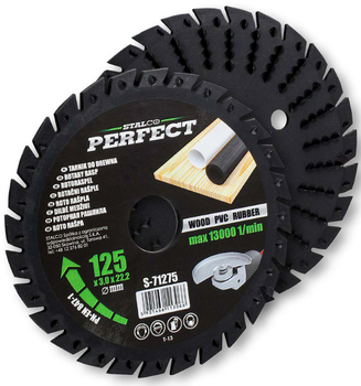 STALCO TARNIK UNIWERSALNY DO SZLIF. KĄTOWEJ 125mm   S-71275