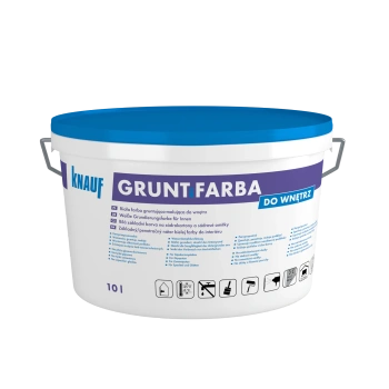 KNAUF GRUNT i FARBA farba gruntująca 10 L