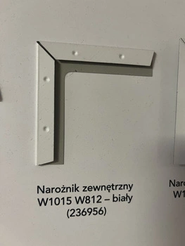 CMC narożnik zewn.do profili przyśc.schodkowych opak.  50 szt. nr -1339-001 / 236956 / 73089059