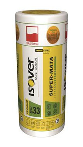 ISOVER Mata z wełny szklanej  Super-Mata gr.100 MPS. op.   5,40m2