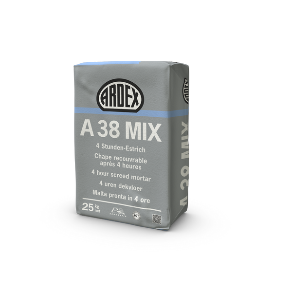 Ardex A 38 MIX zaprawa jastrychowa szybkowiążąca wewn. op.25 kg