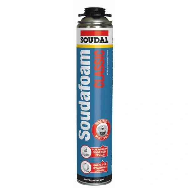 SOUDAL Pianka pistoletowa SOUDAFOAM CLASSIC 750ml  (SKU)