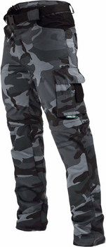 SPODNIE MORO - ODPINANE  "L"   STALCO PREMIUM  S-42177