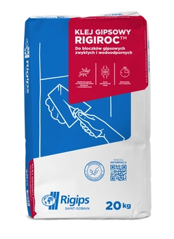 RIGIPS Klej gipsowy Rigiroc - worek 20 kg klej do bloczków