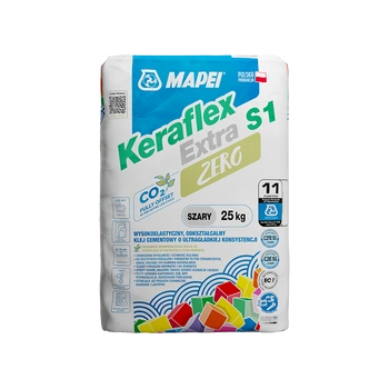 MAPEI Keraflex Extra S1 Zero szary  Klej odkształcalny op. 25kg     pal. 50 op. 
