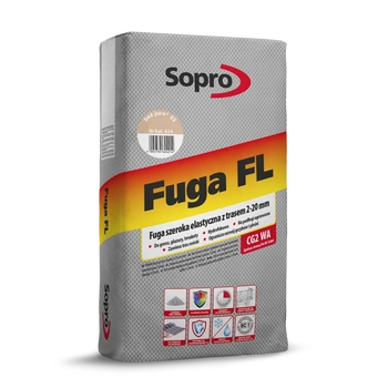 SOPRO  FL Fuga szeroka elastyczna beż jura 33 624/25 kg.