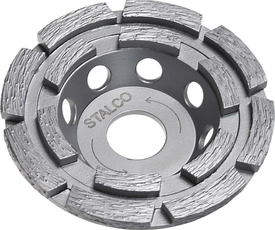 STALCO TARCZA SZLIF.125/2-RZĘDOWA DIAM.S-33112