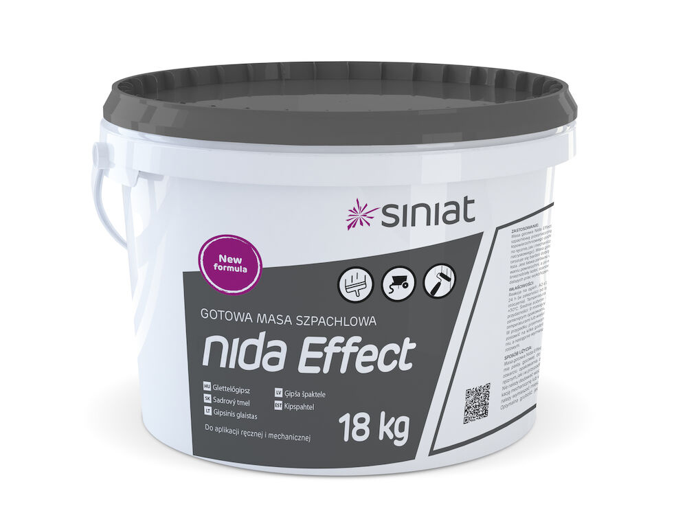 NIDA Efekt gotowa masa szpachlowa op. 18 kg.