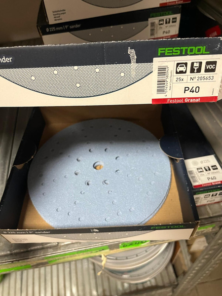Festool krążki ścierne P220 (op.25szt)
