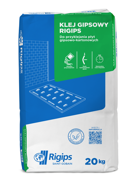 RIGIPS Klej gipsowy Rigips 20kg    klej do płyt G-K