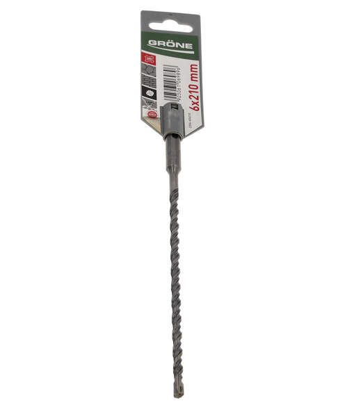KAEM Wiertło krzyżowe 6x210mm SDS Plus zawieszka