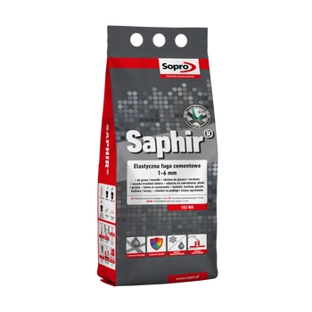 Spoina elastyczna SOPRO SAPHIR 1-6 mm betonowo-szara  4kg