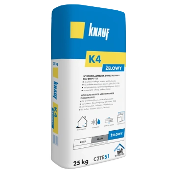 KNAUF Wysokoelastyczny klej żelowy do płytek  K4
