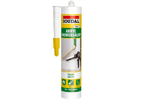 SOUDAL Akryl biały uniwersalny 280 mL (SKU)