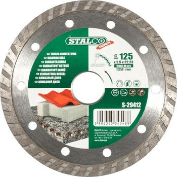 STALCO TARCZA 230mm TURBO DIAM."PREMIUM"S-29423