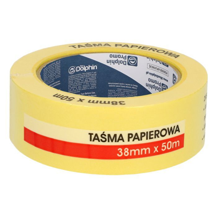 Taśma Papierowa MT-ST (Y) 38mm x 50m (24) żółta (SKU)