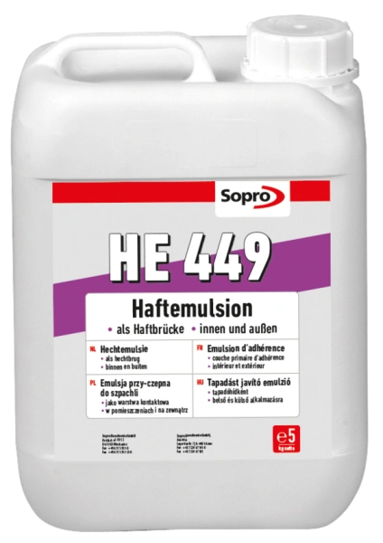 SOPRO HE 449 emulsja przyczepna do szpachli 5kg