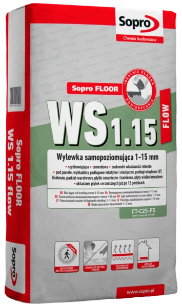 SOPRO FLOOR 292  WS 1.15  FLOW WYLEWKA SAMOPOZIOMUJĄCA