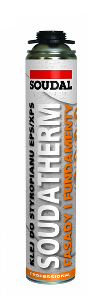 SOUDAL Poliuretanowy klej do styropianu  750ml Soudatherm Fasada