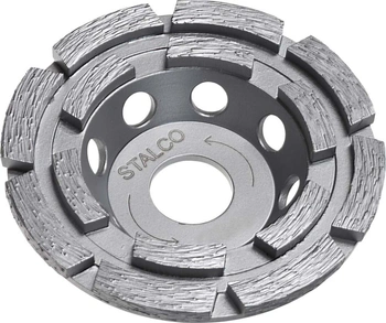 STALCO TARCZA SZLIF.125/2-RZĘDOWA DIAM.S-33112