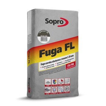 SOPRO  FL Fuga szeroka elastyczna antracyt 66 626/25 kg
