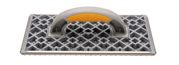 KAEM Tarnik do styropianu  27X13 cm rączka 2k szaro/ żółta