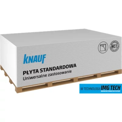 pł.zwykła KNAUF A13  2000x1200x12,5 mm (pal   64 szt.)