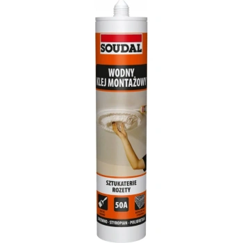 SOUDAL Klej montażowy wodny 50A 280 mL