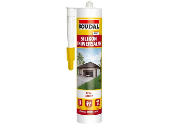 SOUDAL Silikon uniw. biały 280 mL (SKU)