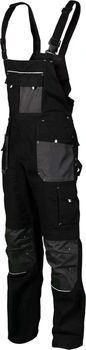 SPODNIE OGRODNICZKI "BASIC LINE" CZARNE "XL" STALCO S-51034