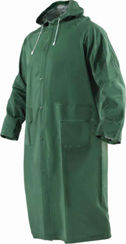 PŁASZCZ PRZECIWDESZCZOWY  "BREMEN"  ZIELONY "L"  STALCO  S-44075