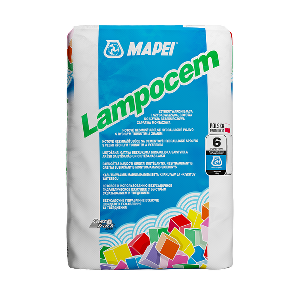 MAPEI Lampocem błyskawiczny cement montażowy op. 25kg      pal. 50 op.