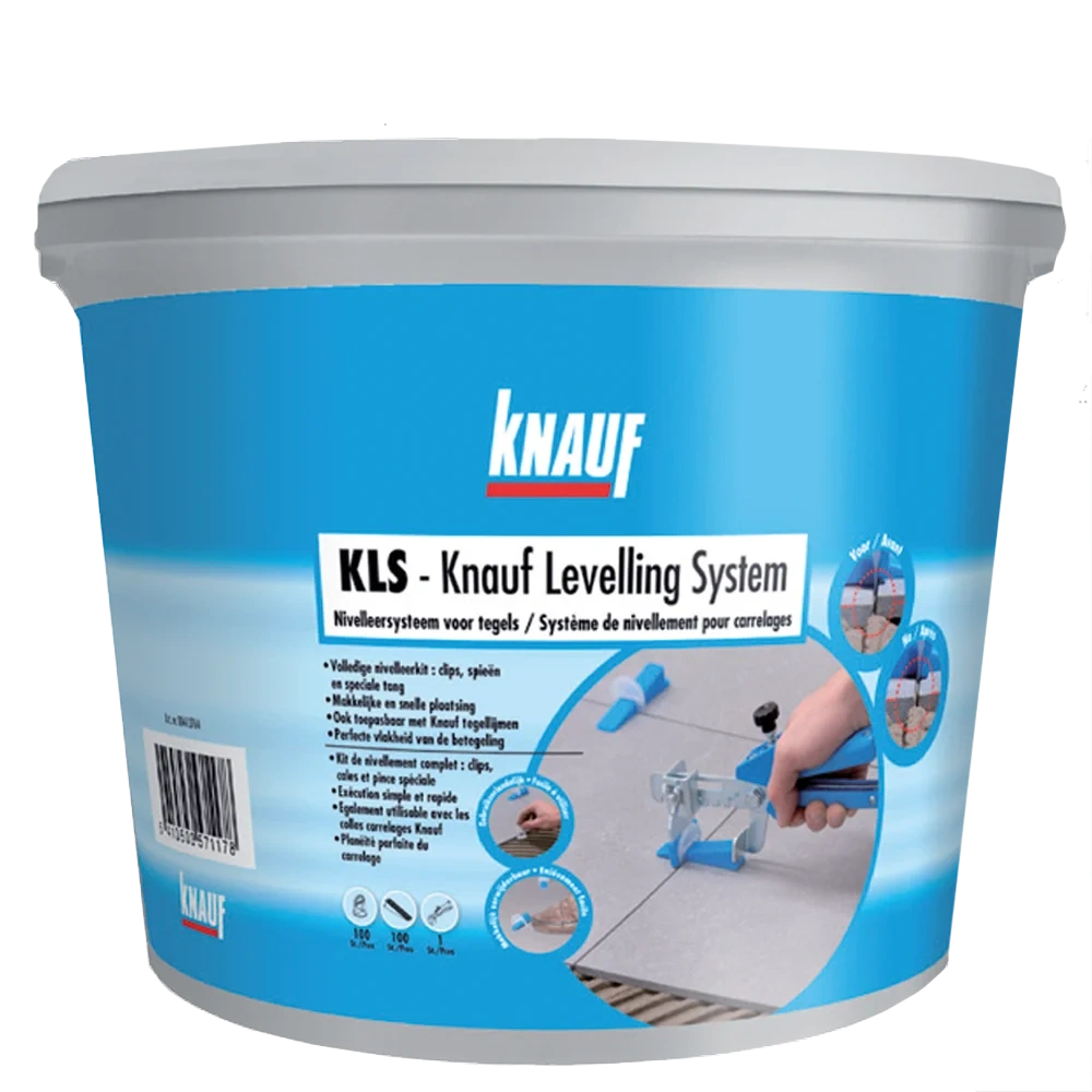 KNAUF KLS system poziomowania płyt do precyzyjnego montażu, 1 zestaw/op., 413764